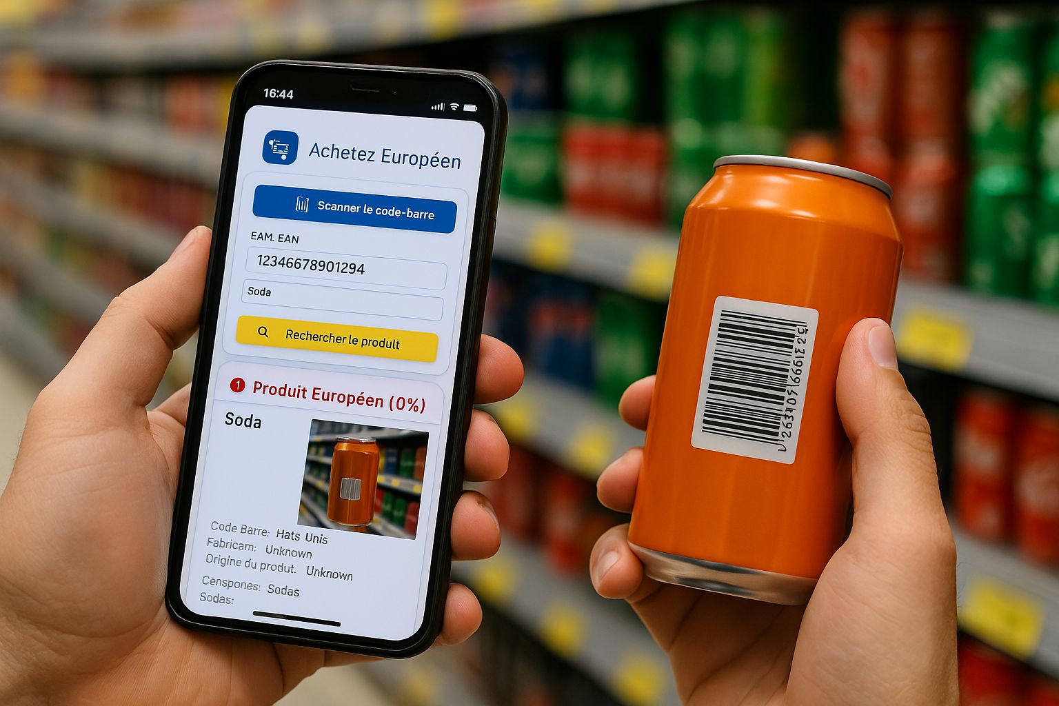 Buy European App Demo